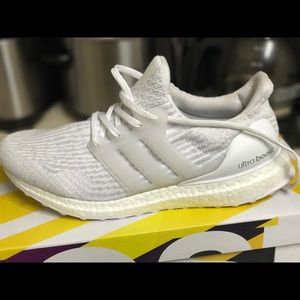 Men's tripe white ultraboost